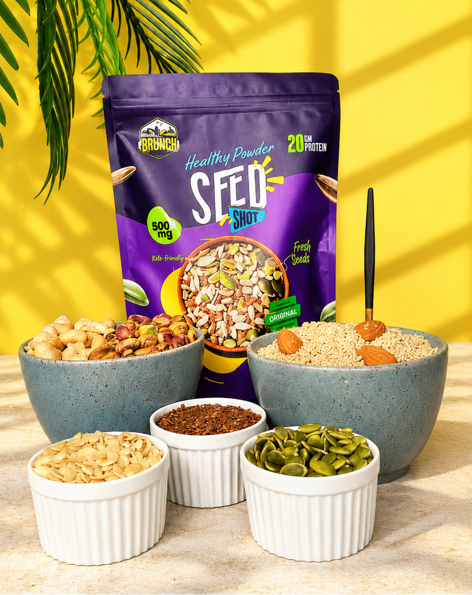 SeedShots- 9 Power Ingredients- 500 Grams